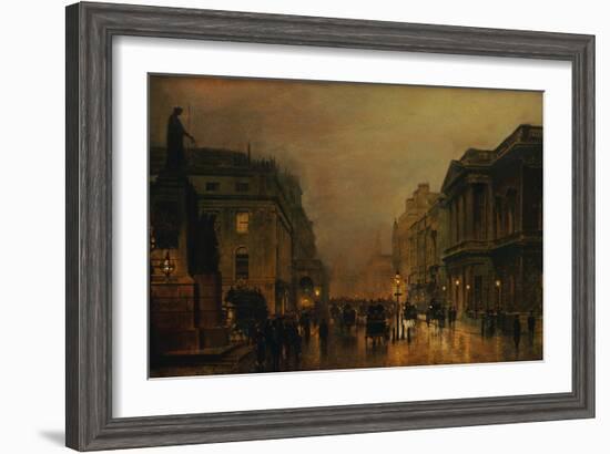 Pall Mall-John Atkinson Grimshaw-Framed Giclee Print