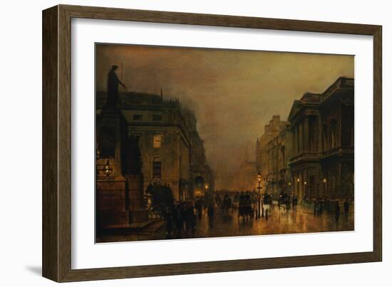 Pall Mall-John Atkinson Grimshaw-Framed Giclee Print