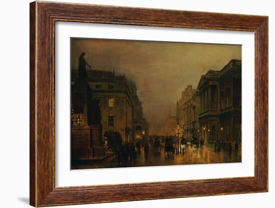 Pall Mall-John Atkinson Grimshaw-Framed Giclee Print