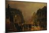 Pall Mall-John Atkinson Grimshaw-Mounted Giclee Print