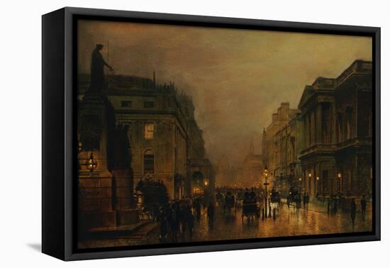 Pall Mall-John Atkinson Grimshaw-Framed Premier Image Canvas