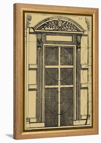 Palladian Door-Andrea Palladio-Framed Stretched Canvas