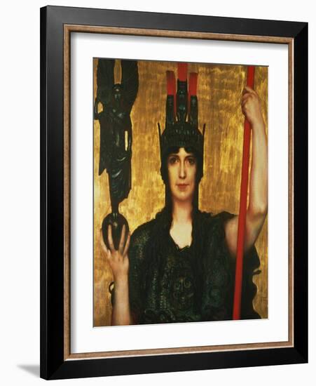 Pallas Athena, 1898-Franz von Stuck-Framed Giclee Print