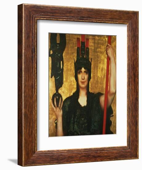 Pallas Athena, 1898-Franz von Stuck-Framed Giclee Print