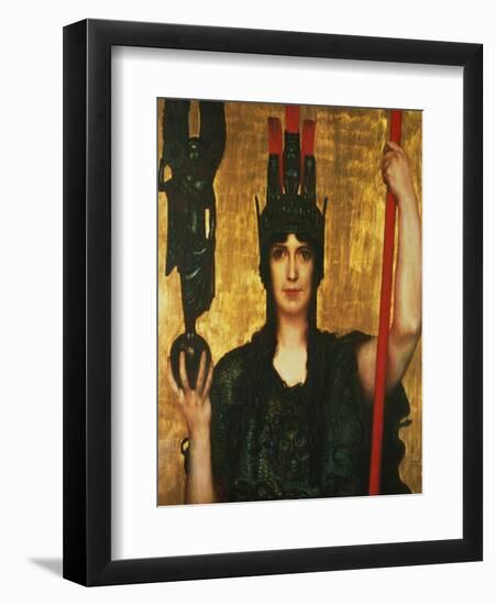 Pallas Athena, 1898-Franz von Stuck-Framed Giclee Print