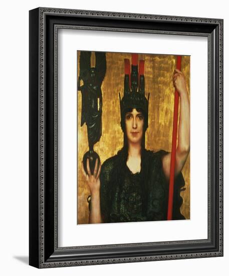 Pallas Athena, 1898-Franz von Stuck-Framed Giclee Print