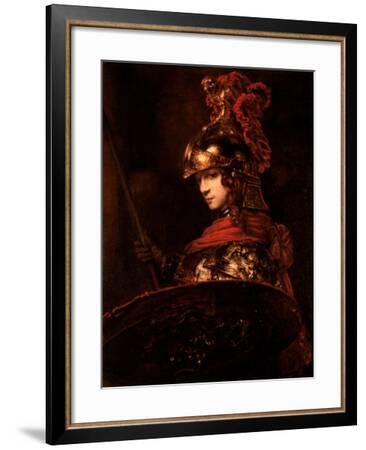 Rembrandt van Rijn Tableau sur toile Pallas Athéna