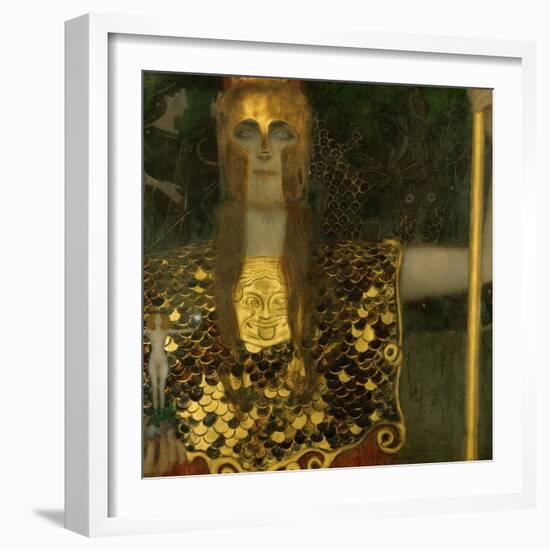 Pallas Athene, 1898-Gustav Klimt-Framed Giclee Print