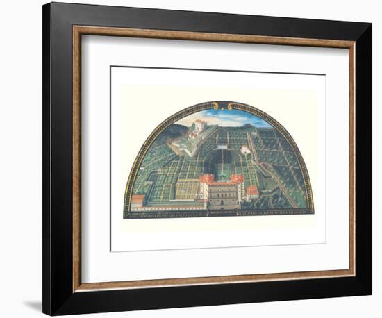 Pallazzo Pitti e Belvedere-Giusto Utens-Framed Premium Giclee Print