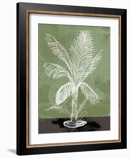 Palm 1-Savannah Miller-Framed Art Print