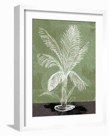 Palm 1-Savannah Miller-Framed Art Print