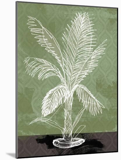 Palm 1-Savannah Miller-Mounted Art Print