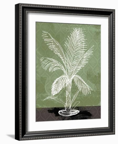 Palm 1-Savannah Miller-Framed Art Print