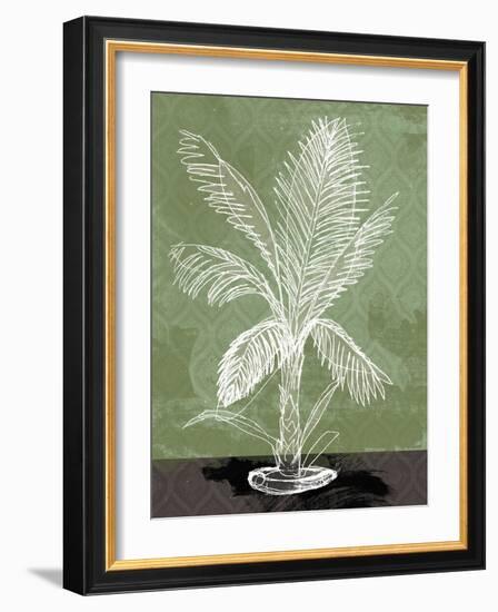 Palm 1-Savannah Miller-Framed Art Print