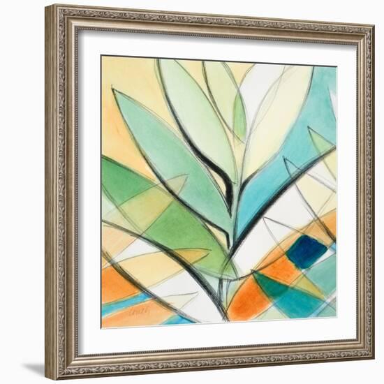 Palm Abstract II-Lanie Loreth-Framed Art Print