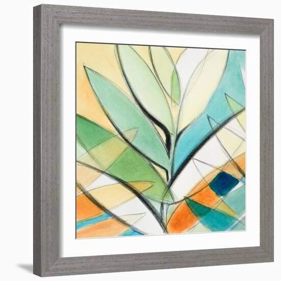 Palm Abstract II-Lanie Loreth-Framed Art Print