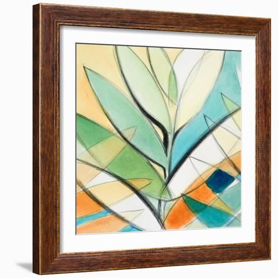 Palm Abstract II-Lanie Loreth-Framed Art Print