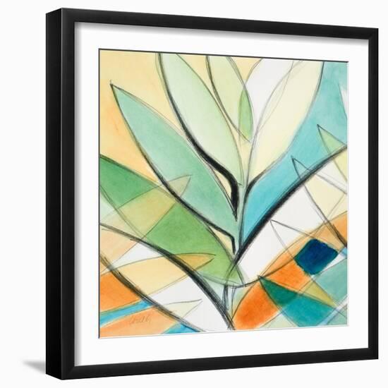 Palm Abstract II-Lanie Loreth-Framed Art Print