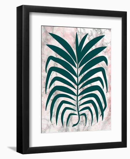 Palm and Marble-null-Framed Premium Giclee Print