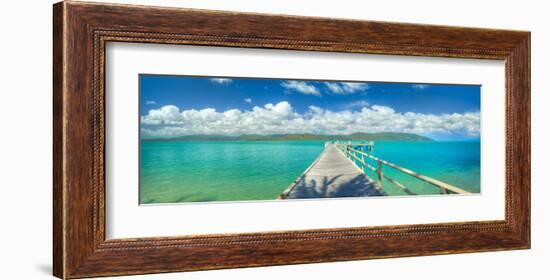 Palm Bay Paradise-Doug Cavanah-Framed Art Print