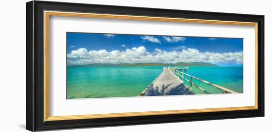 Palm Bay Paradise-Doug Cavanah-Framed Art Print