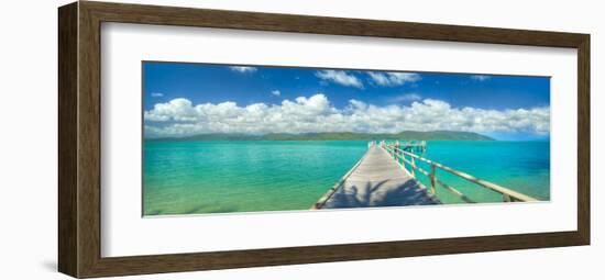 Palm Bay Paradise-Doug Cavanah-Framed Art Print