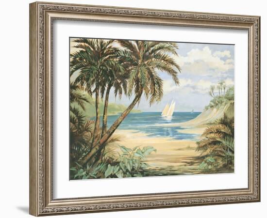 Palm Bay-Paul Brent-Framed Art Print