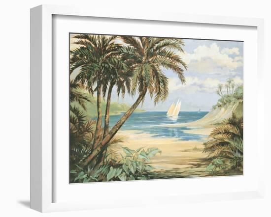 Palm Bay-Paul Brent-Framed Art Print