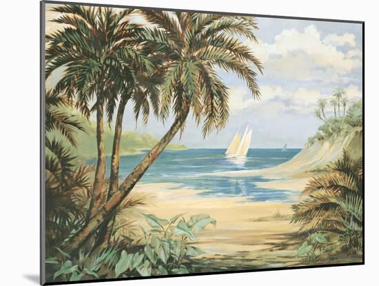 Palm Bay-Paul Brent-Mounted Art Print