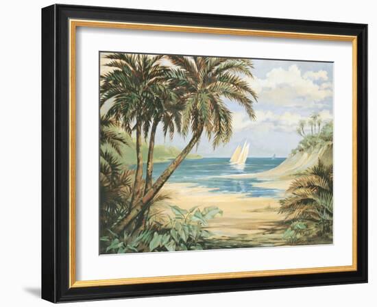 Palm Bay-Paul Brent-Framed Art Print