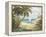 Palm Bay-Paul Brent-Framed Stretched Canvas