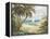 Palm Bay-Paul Brent-Framed Stretched Canvas
