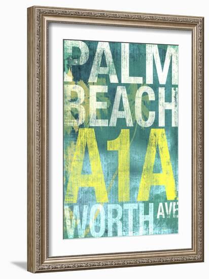 Palm Beach 1-Cory Steffen-Framed Giclee Print