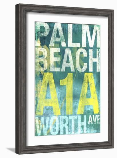 Palm Beach 1-Cory Steffen-Framed Giclee Print