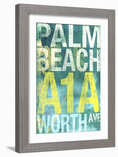 Palm Beach 1-Cory Steffen-Framed Giclee Print