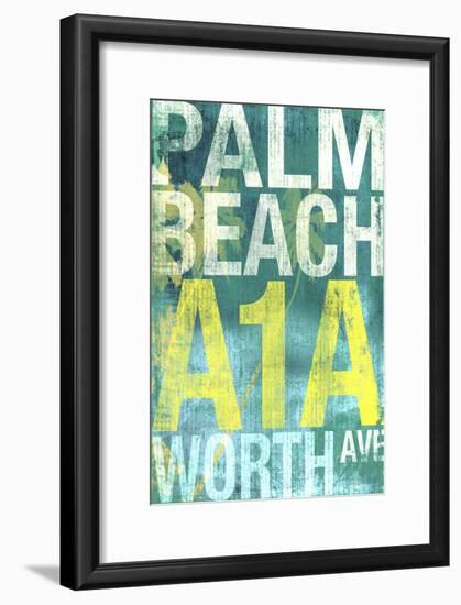 Palm Beach 1-Cory Steffen-Framed Giclee Print