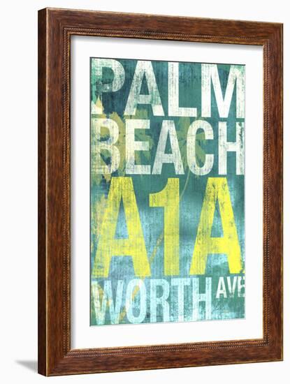 Palm Beach 1-Cory Steffen-Framed Giclee Print