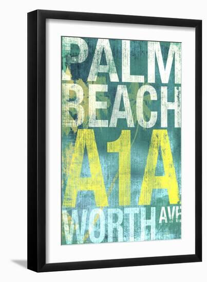 Palm Beach 1-Cory Steffen-Framed Giclee Print