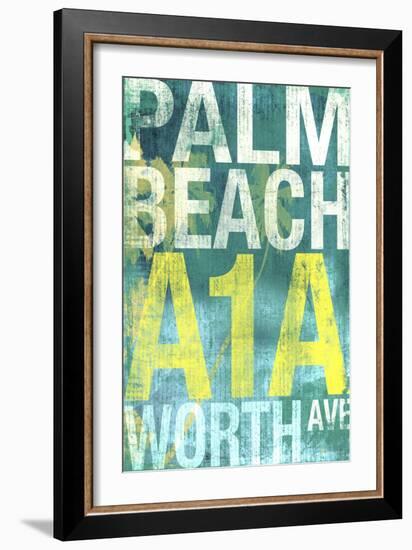 Palm Beach 1-Cory Steffen-Framed Giclee Print