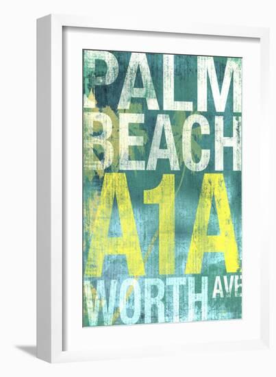 Palm Beach 1-Cory Steffen-Framed Giclee Print