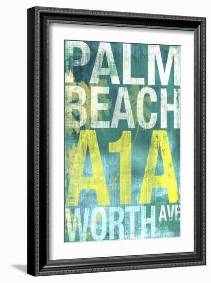 Palm Beach 1-Cory Steffen-Framed Giclee Print