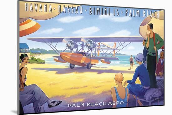 Palm Beach Aero-Kerne Erickson-Mounted Art Print