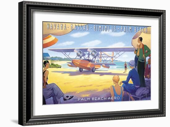 Palm Beach Aero-Kerne Erickson-Framed Art Print