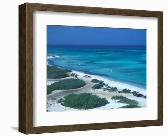 Palm Beach, Aruba, Caribbean-Robin Hill-Framed Photographic Print