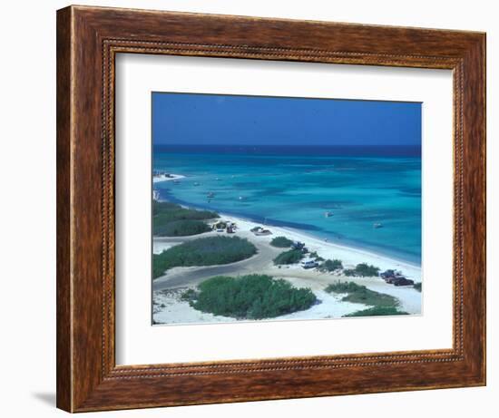 Palm Beach, Aruba, Caribbean-Robin Hill-Framed Photographic Print