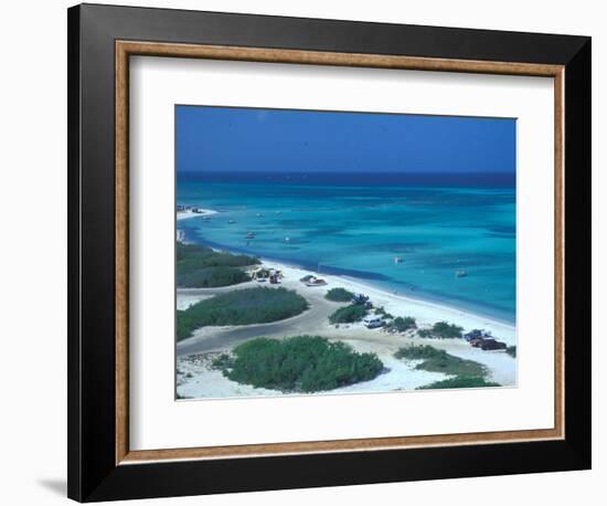 Palm Beach, Aruba, Caribbean-Robin Hill-Framed Photographic Print