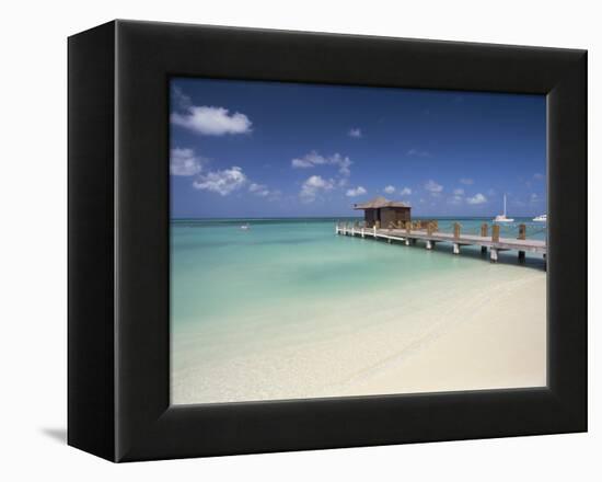 Palm Beach, Aruba, West Indies, Dutch Caribbean, Central America-Sergio Pitamitz-Framed Premier Image Canvas