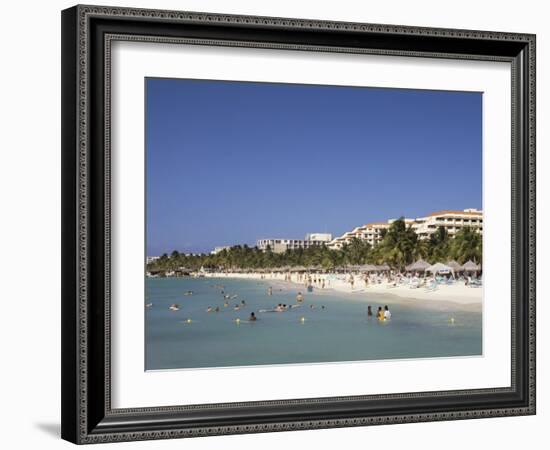 Palm Beach, Aruba, West Indies, Dutch Caribbean, Central America-Sergio Pitamitz-Framed Photographic Print