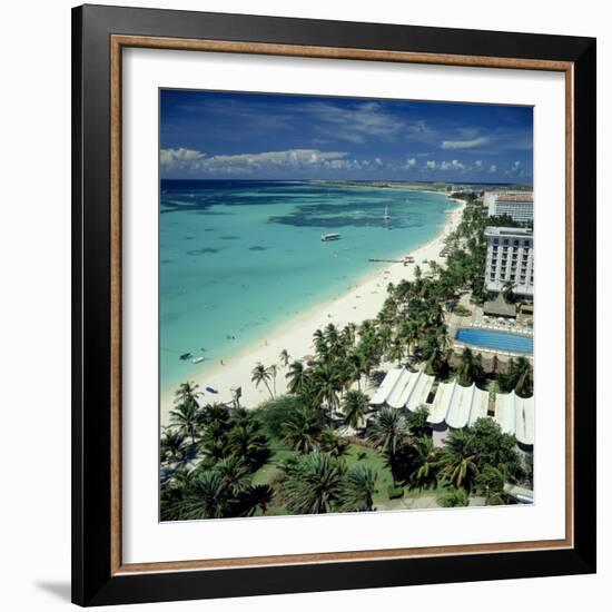 Palm Beach, Aruba-null-Framed Photographic Print