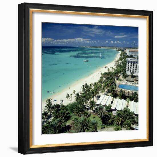 Palm Beach, Aruba-null-Framed Photographic Print